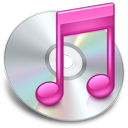 iTunes Pink Icon 128x128 png